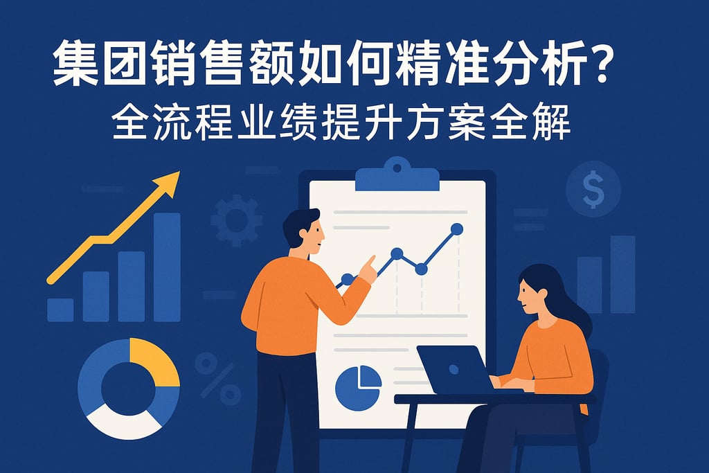 集团销售额如何精准分析？全流程业绩提升方案全解