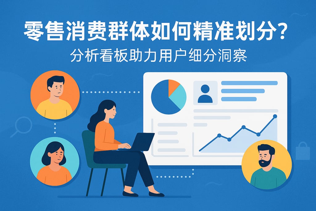 零售消费群体如何精准划分？分析看板助力用户细分洞察