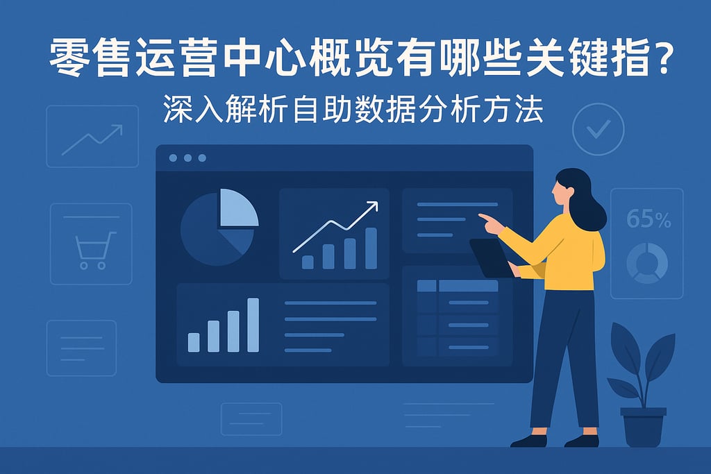零售运营中心概览有什么关键指标？深入解析自助数据分析方法