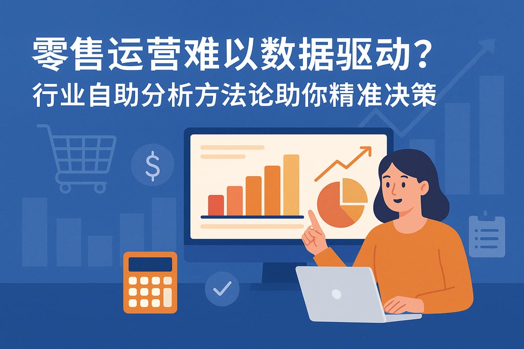 零售运营难以数据驱动？行业自助分析方法论助你精准决策