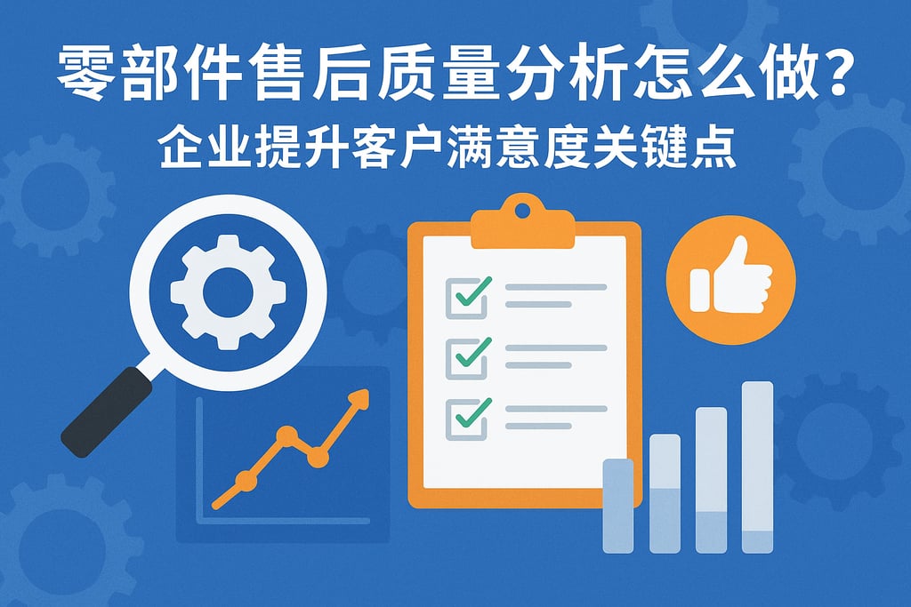 零部件售后质量分析怎么做？企业提升客户满意度关键点
