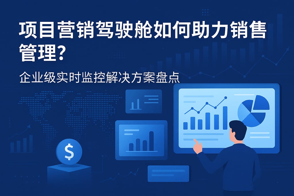 项目营销驾驶舱如何助力销售管理？企业级实时监控解决方案盘点