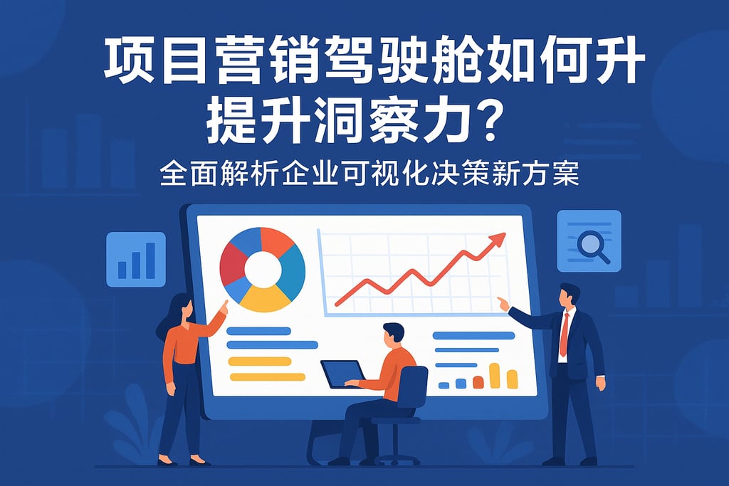 项目营销驾驶舱如何提升数据洞察力？全面解析企业可视化决策新方案