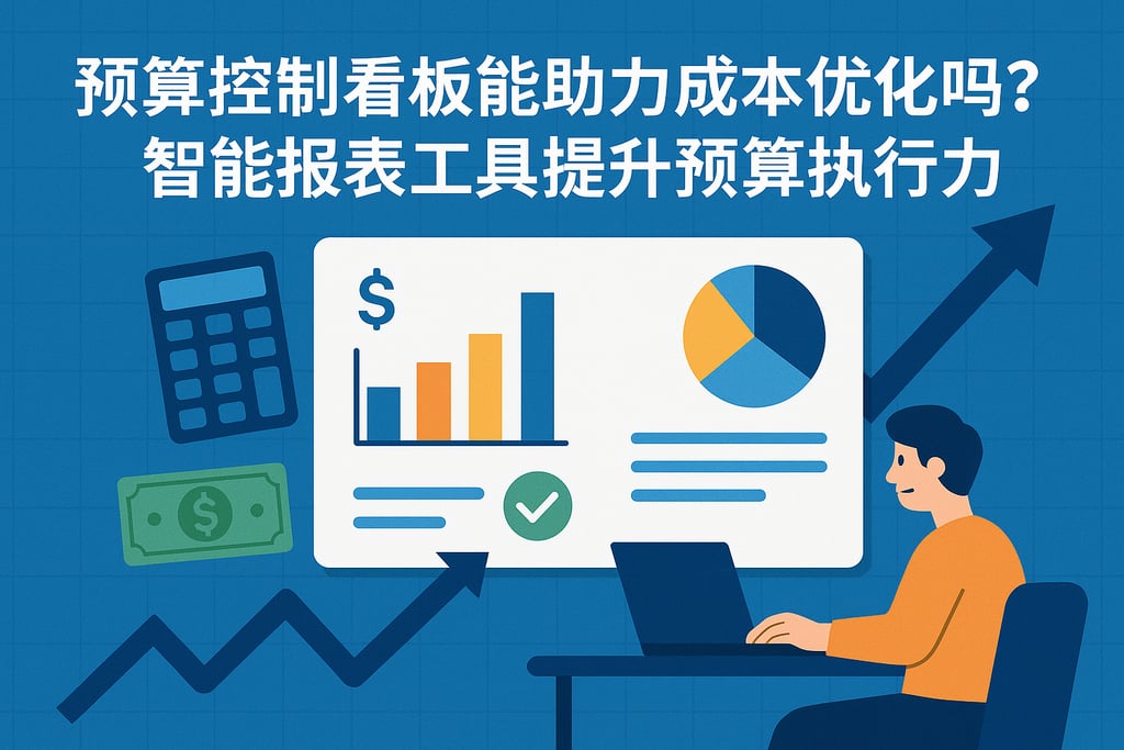 预算控制看板能助力成本优化吗？智能报表工具提升预算执行力
