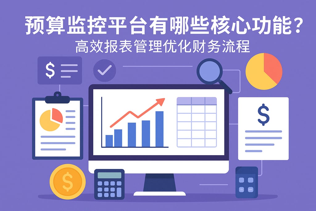 预算监控平台有哪些核心功能？高效报表管理优化财务流程