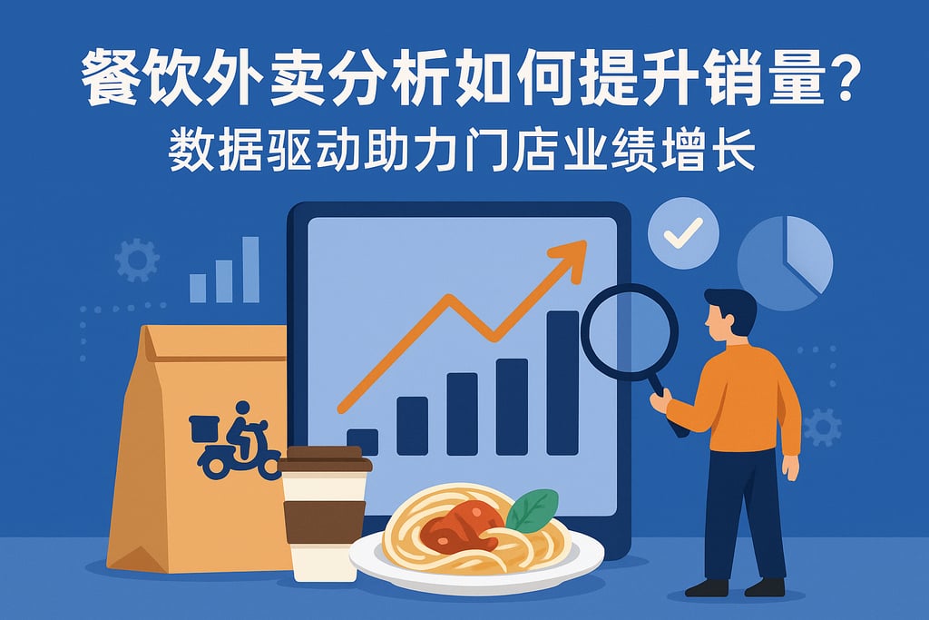 餐饮外卖分析如何提升销量？数据驱动助力门店业绩增长