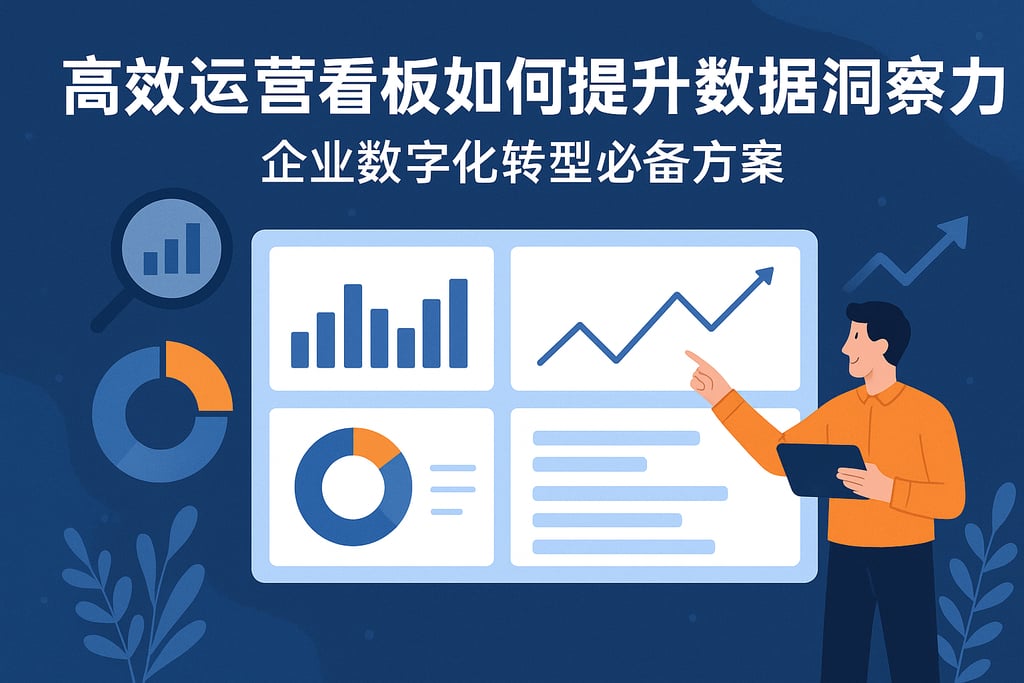 高效运营看板如何提升数据洞察力？企业数字化转型必备方案