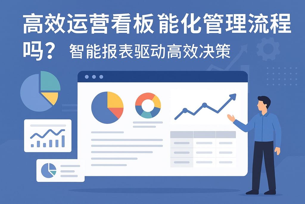 高效运营看板能优化管理流程吗？智能报表驱动高效决策