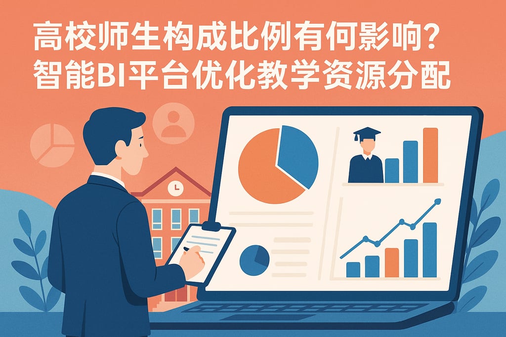 高校师生构成比例有何影响？智能BI平台优化教学资源分配