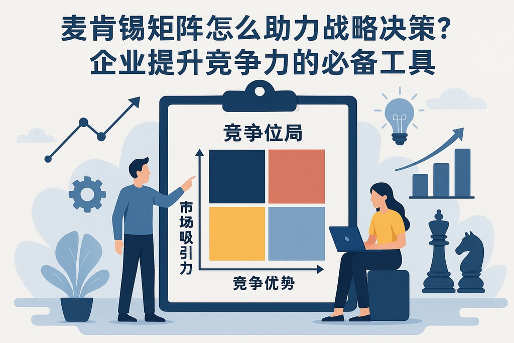 麦肯锡矩阵怎么助力战略决策？企业提升竞争力的必备工具