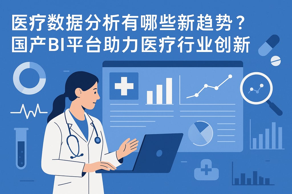 医疗数据分析有哪些新趋势？国产BI平台助力医疗行业创新 | 帆软数字化转型知识库