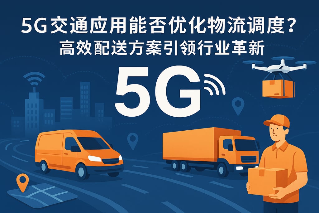 5G交通应用能否优化物流调度？高效配送方案引领行业革新