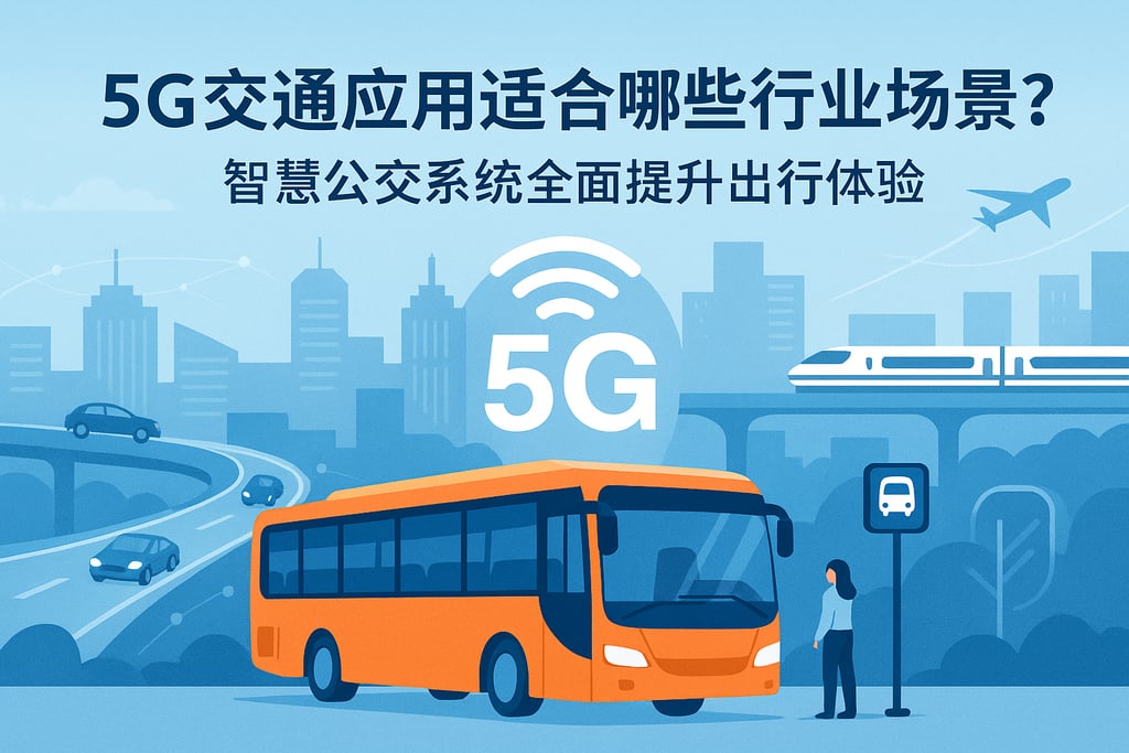 5G交通应用适合哪些行业场景？智慧公交系统全面提升出行体验