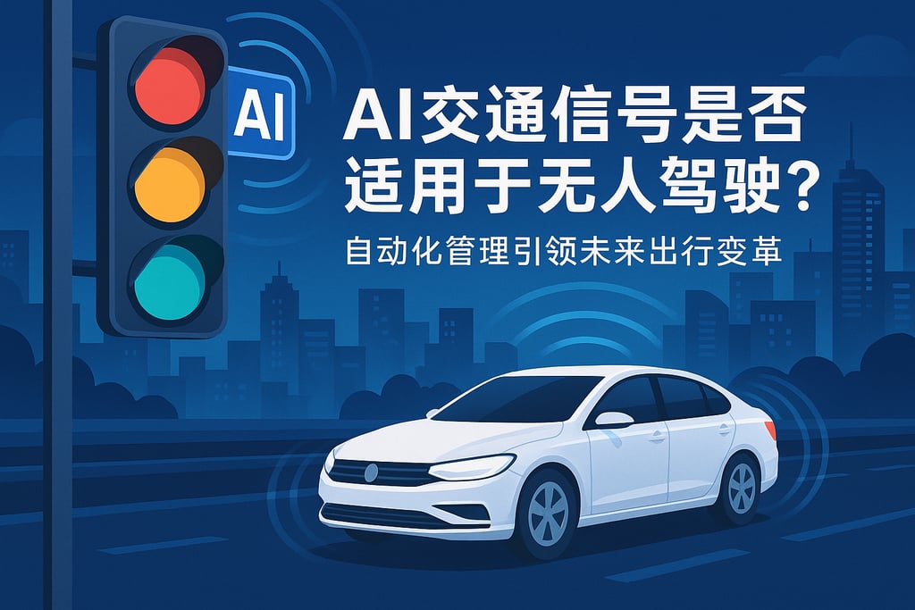 AI交通信号是否适用于无人驾驶？自动化管理引领未来出行变革