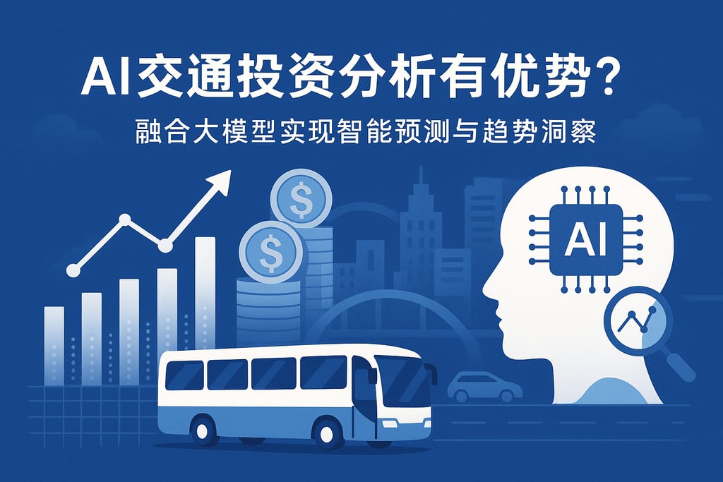 AI交通投资分析有何优势？融合大模型实现智能预测与趋势洞察