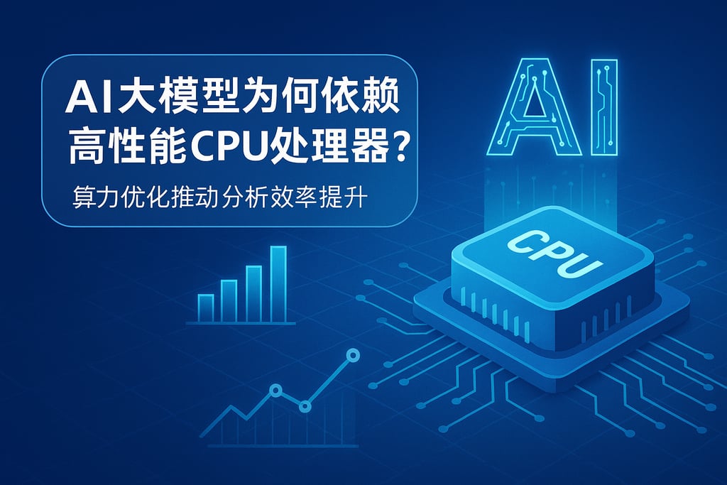 AI大模型为何依赖高性能CPU处理器？算力优化推动分析效率提升