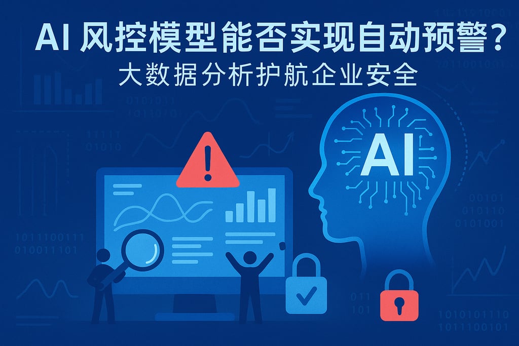 AI风控模型能否实现自动预警？大数据分析护航企业安全