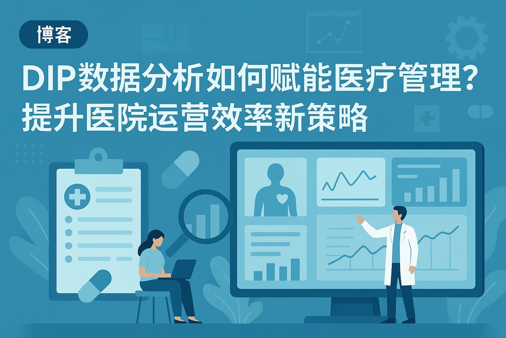 DIP数据分析如何赋能医疗管理？提升医院运营效率新策略