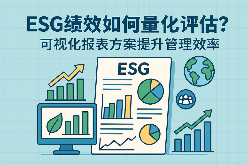 ESG绩效如何量化评估？可视化报表方案提升管理效率 | 帆软数字化转型知识库