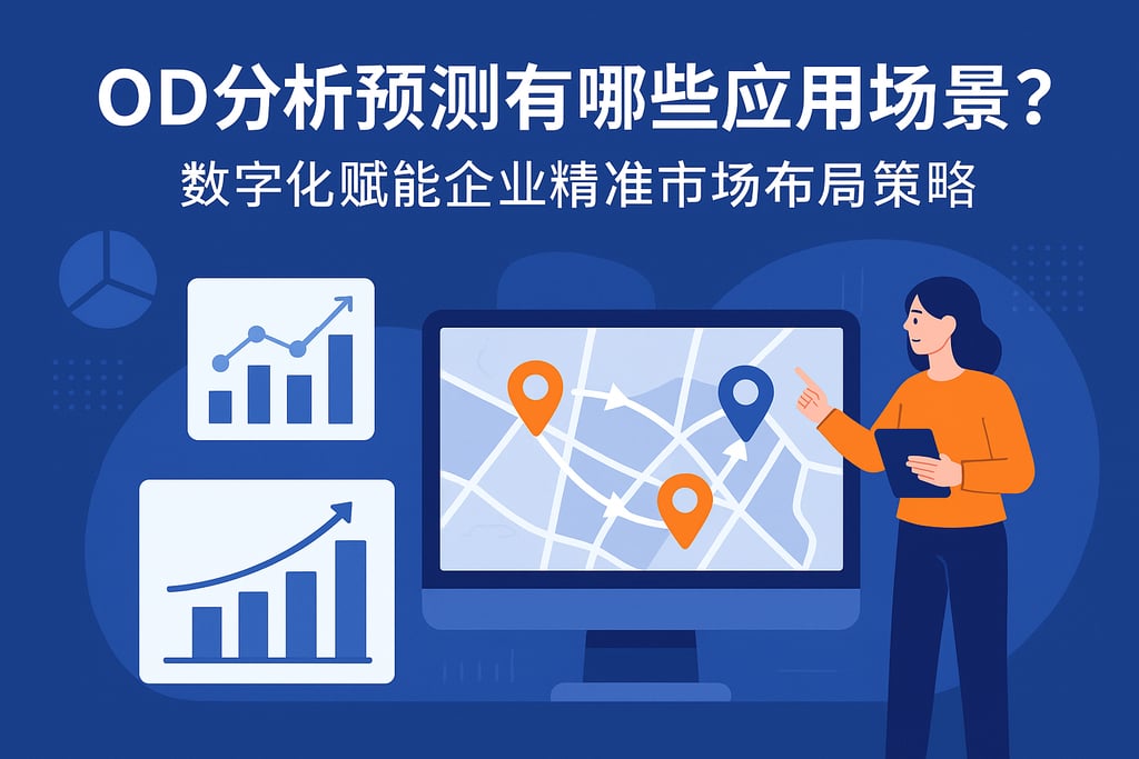 OD分析预测有哪些应用场景？数字化赋能企业精准市场布局策略