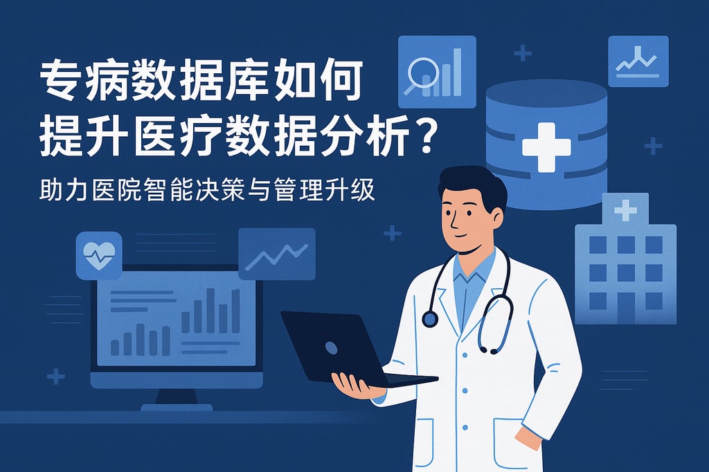专病数据库如何提升医疗数据分析？助力医院智能决策与管理升级