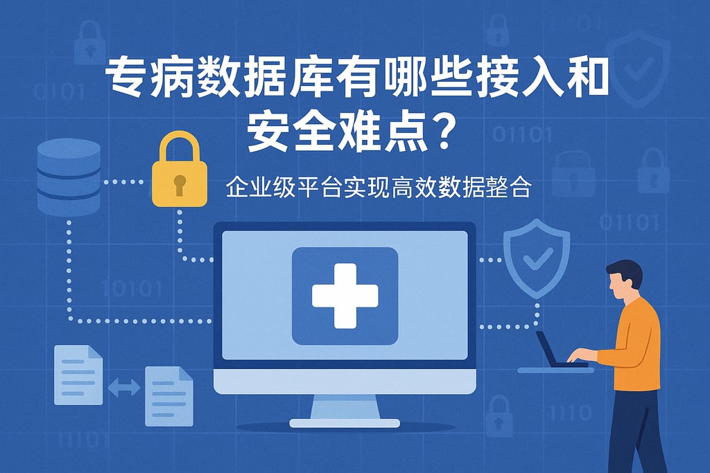 专病数据库有哪些接入和安全难点？企业级平台实现高效数据整合