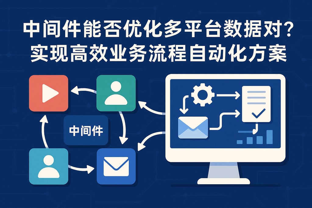 中间件能否优化多平台数据对接？实现高效业务流程自动化方案