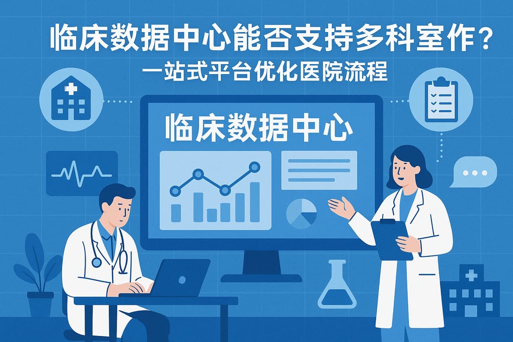 临床数据中心能否支持多科室协作？一站式平台优化医院流程