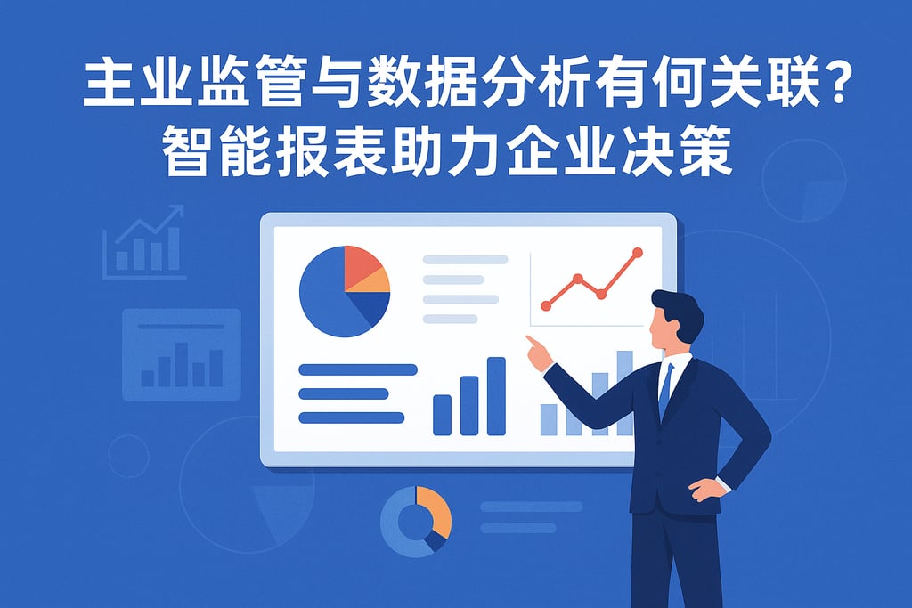 主业监管与数据分析有何关联？智能报表助力企业决策