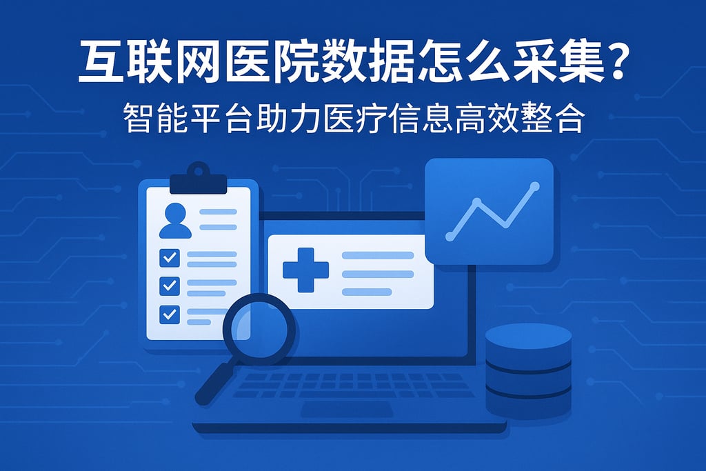互联网医院数据怎么采集？智能平台助力医疗信息高效整合