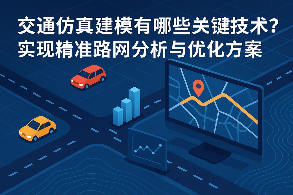 交通仿真建模有哪些关键技术？实现精准路网分析与优化方案
