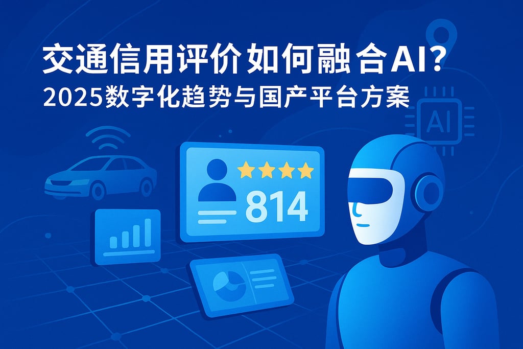 交通信用评价如何融合AI？2025数字化趋势与国产平台方案