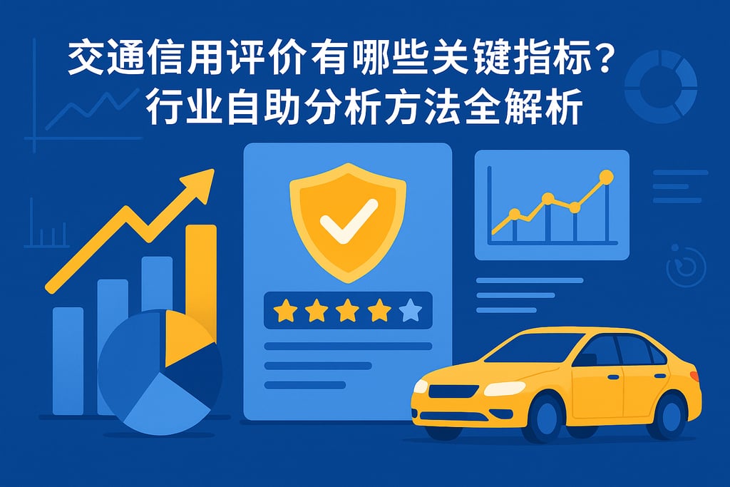 交通信用评价有哪些关键指标？行业自助分析方法全解析
