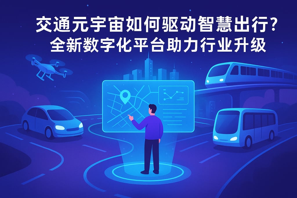 交通元宇宙如何驱动智慧出行？全新数字化平台助力行业升级