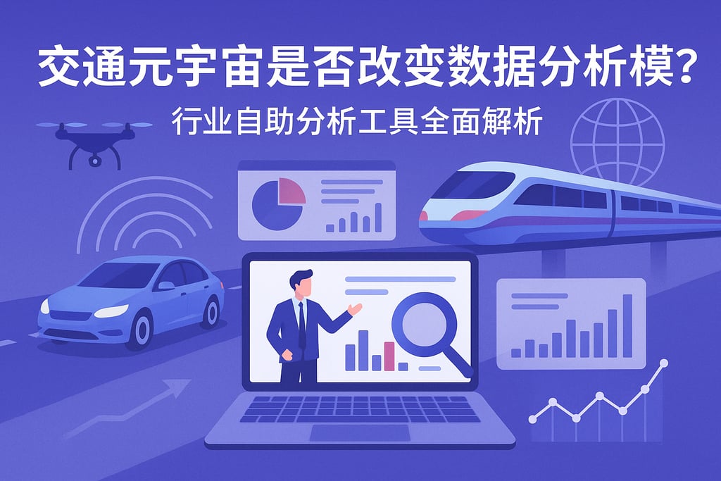 交通元宇宙是否改变数据分析模式？行业自助分析工具全面解析