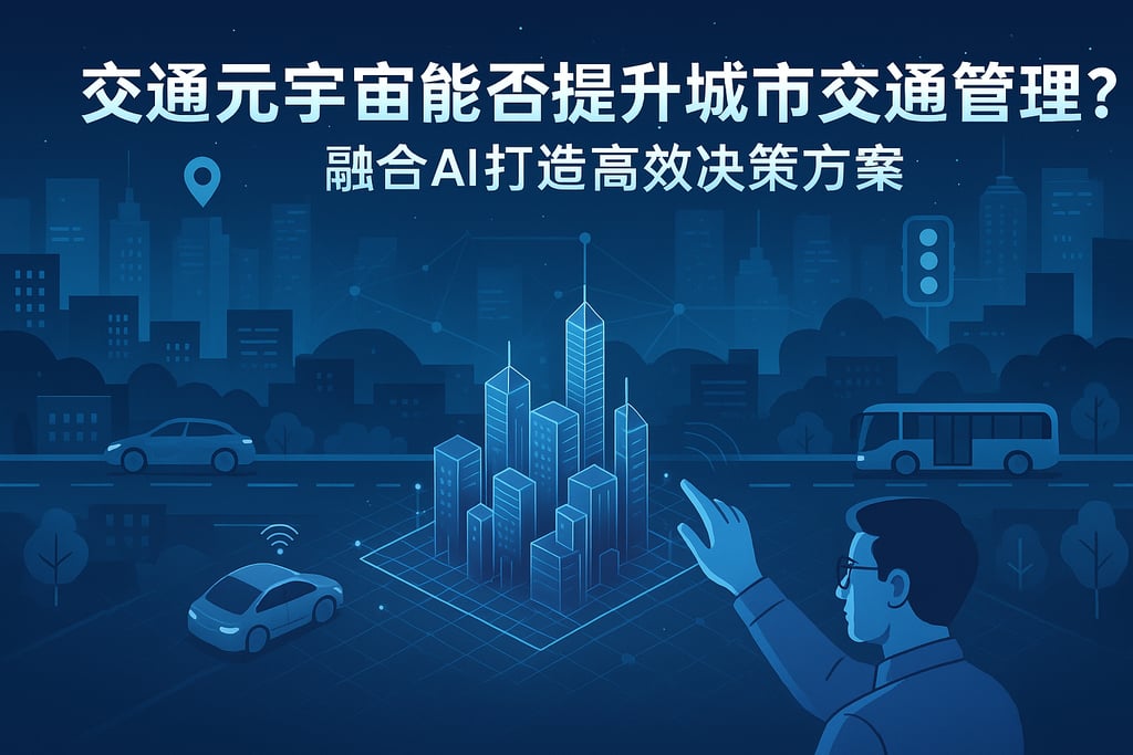 交通元宇宙能否提升城市交通管理？融合AI打造高效决策方案