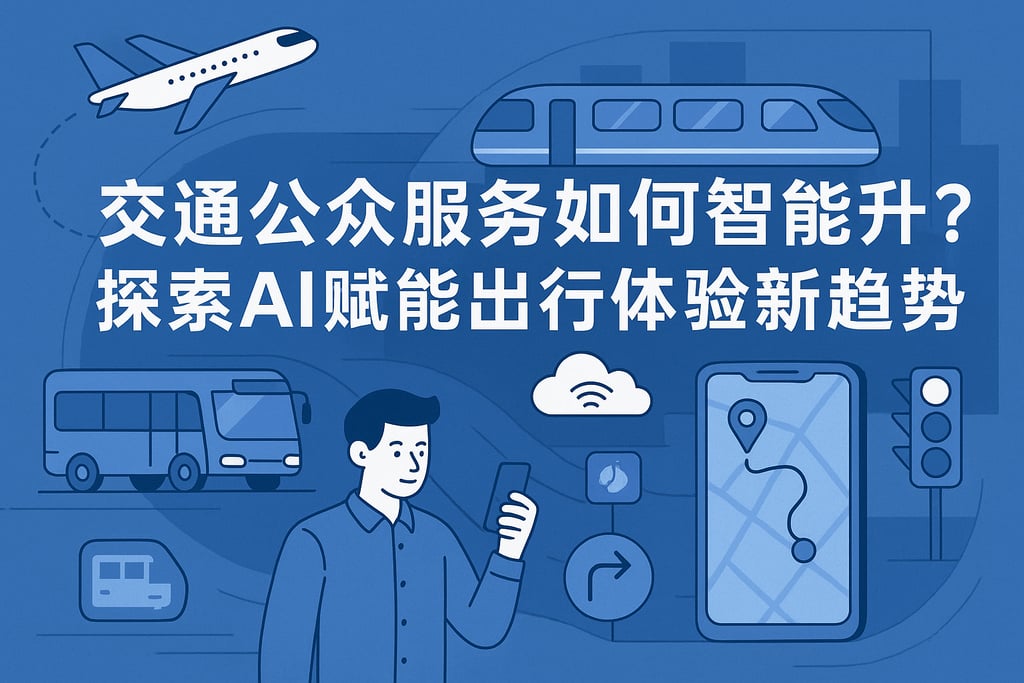 交通公众服务如何智能升级？探索AI赋能出行体验新趋势