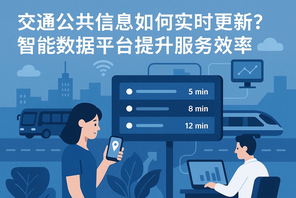 交通公共信息如何实时更新？智能数据平台提升服务效率