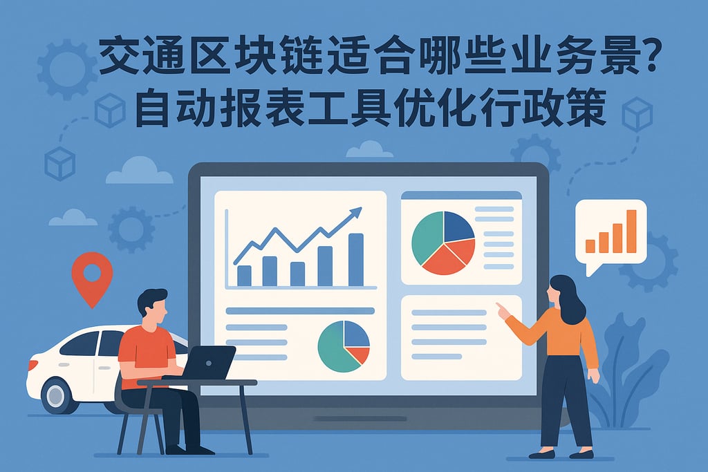 交通区块链适合哪些业务场景？自动报表工具优化出行决策