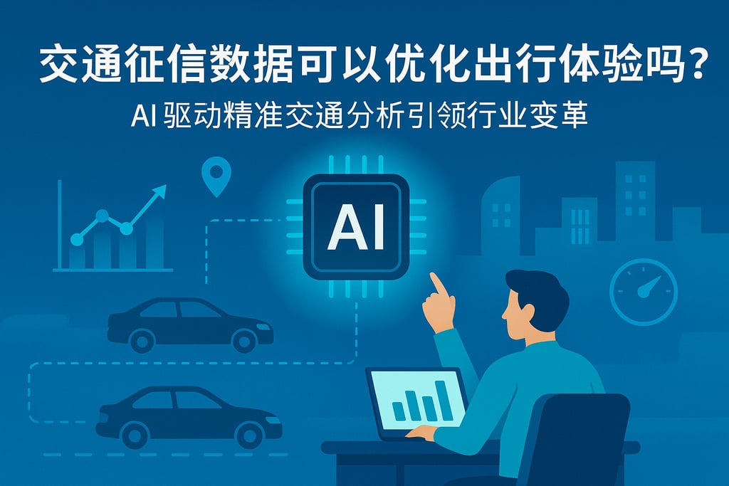 交通征信数据可以优化出行体验吗？AI驱动精准交通分析引领行业变革