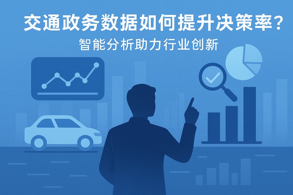 交通政务数据如何提升决策效率？智能分析助力行业创新
