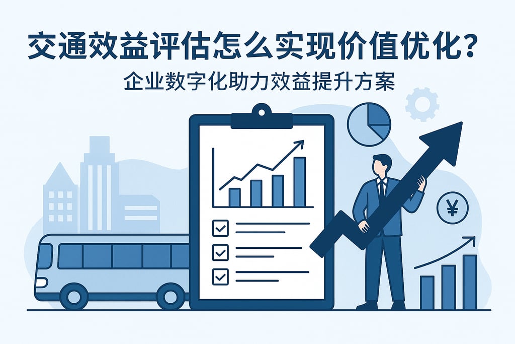 交通效益评估怎么实现价值优化？企业数字化助力效益提升方案