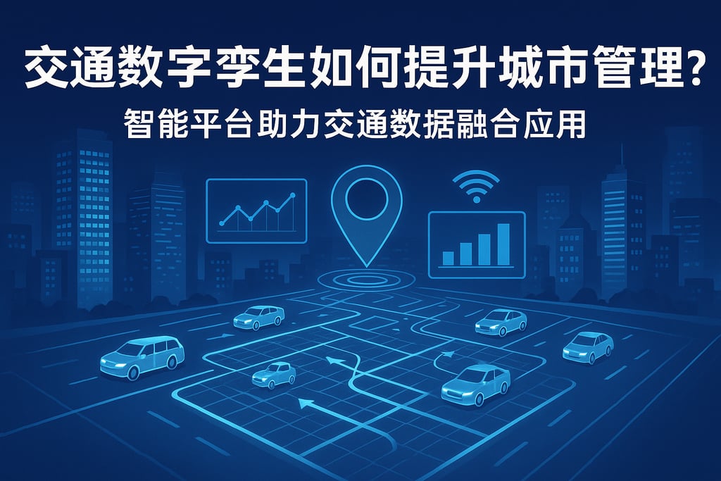 交通数字孪生如何提升城市管理？智能平台助力交通数据融合应用