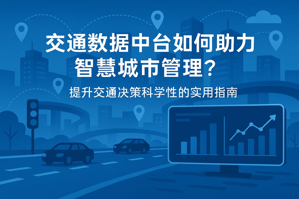 交通数据中台如何助力智慧城市管理？提升交通决策科学性的实用指南