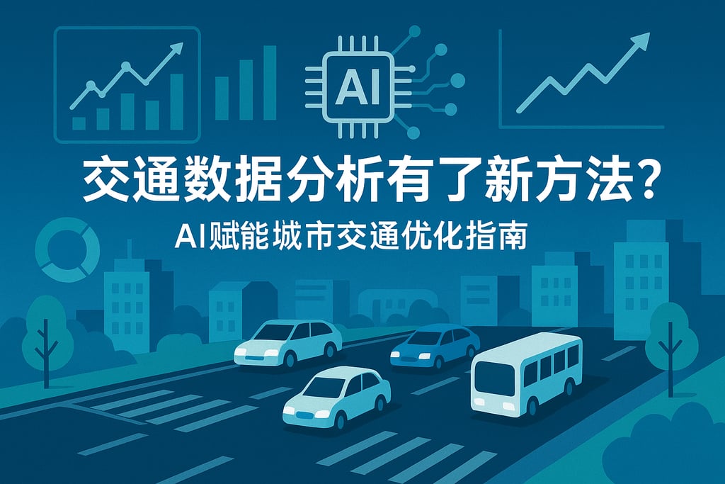 交通数据分析有什么新方法？AI赋能城市交通优化指南