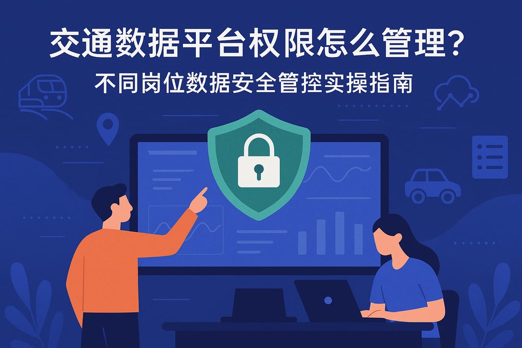 交通数据平台权限怎么管理？不同岗位数据安全管控实操指南