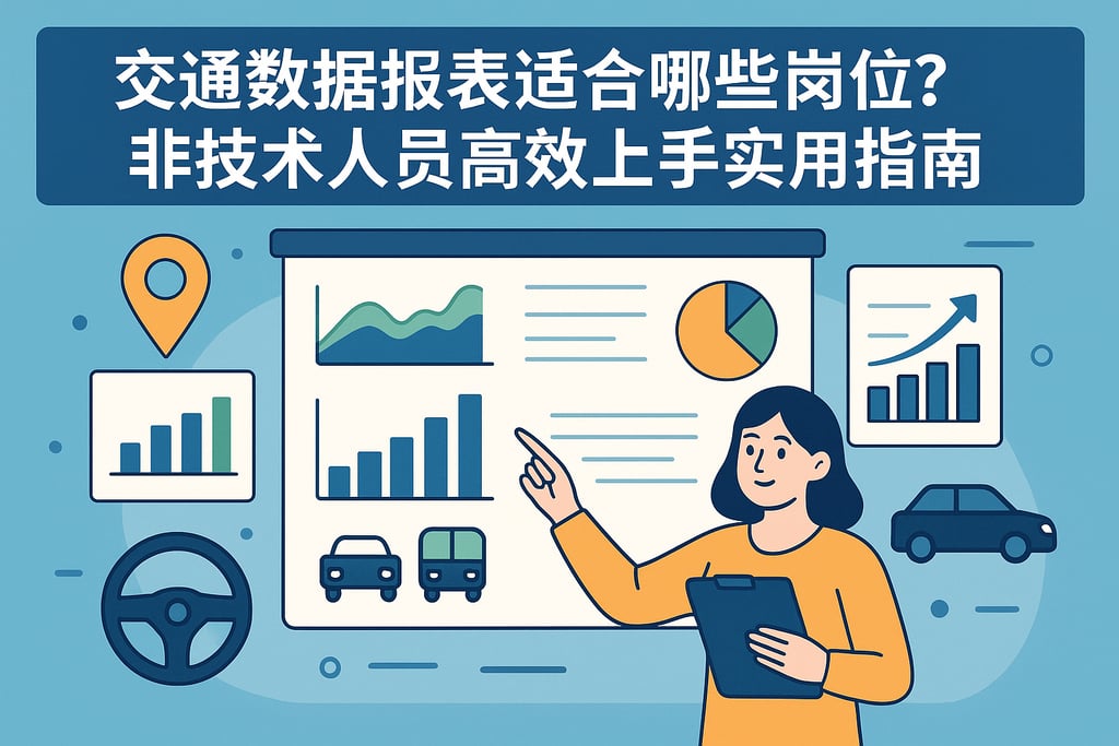 交通数据报表适合哪些岗位？非技术人员高效上手实用指南