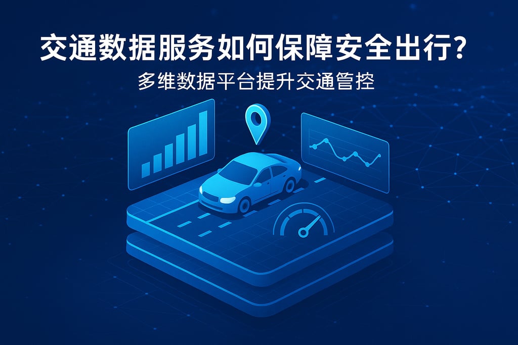 交通数据服务如何保障安全出行？多维数据平台提升交通管控
