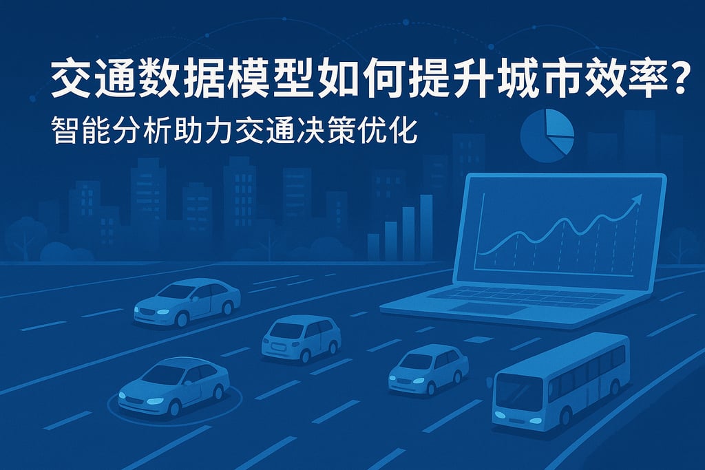 交通数据模型如何提升城市效率？智能分析助力交通决策优化