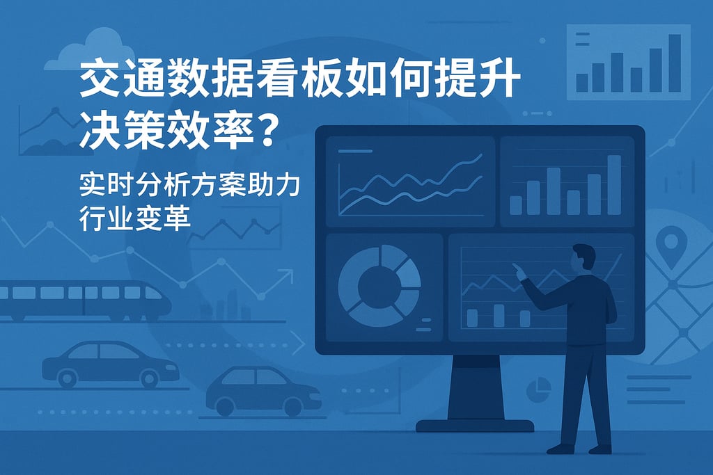 交通数据看板如何提升决策效率？实时分析方案助力行业变革